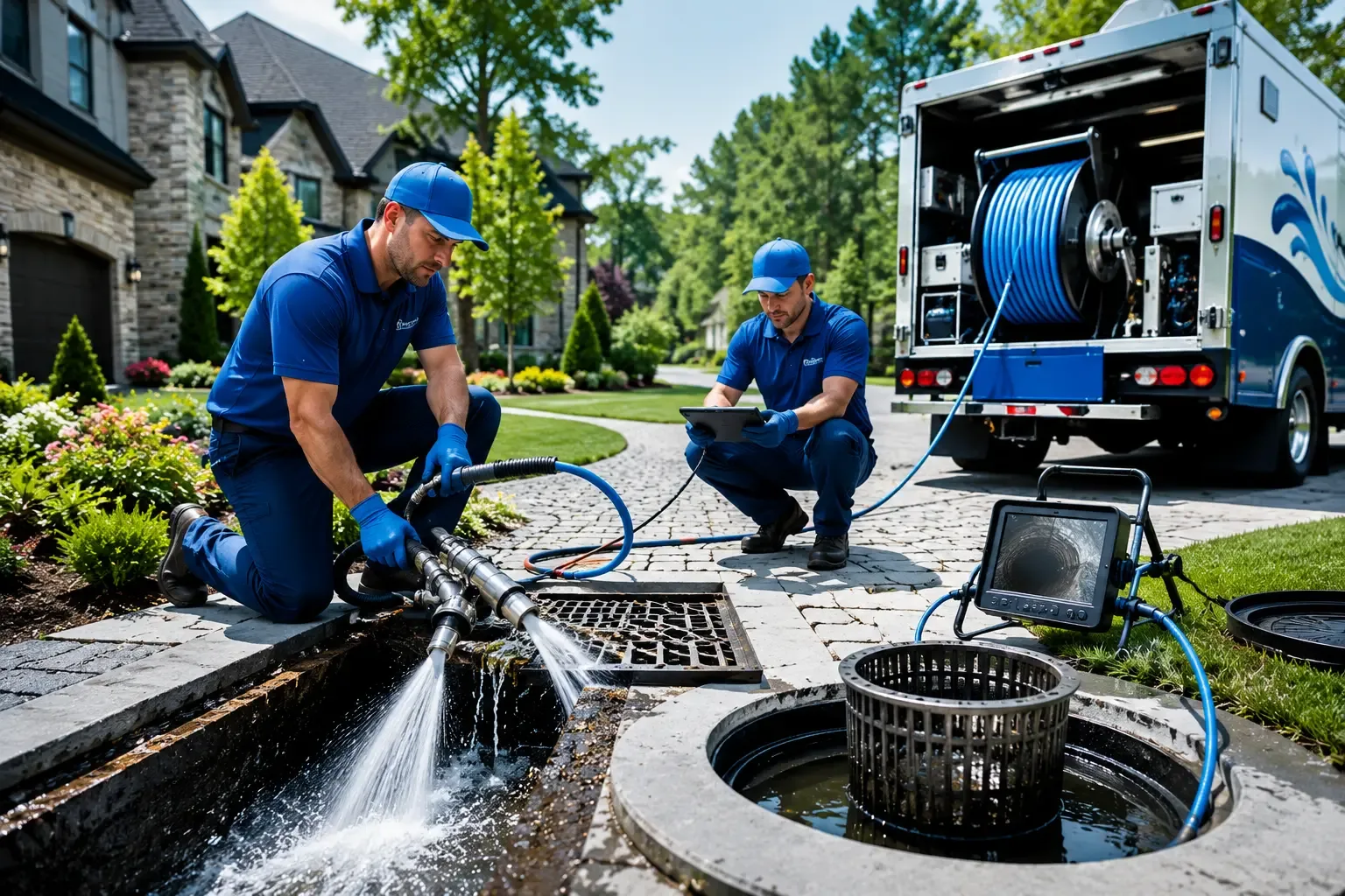 Local outdoor drain cleaning professionals in Fostoria, IA